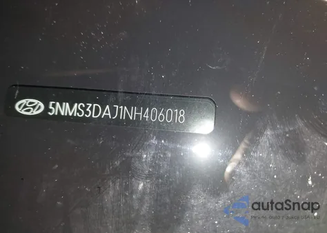 2022 Hyundai Santa Fe Sel from USA, damaged, VIN 5NMS3DAJ1NH406018